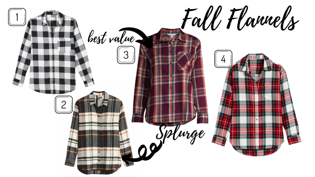 Fall Flannel Shirts